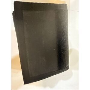 Dante Men's Handcrafted Leather Card Slots Trifold Wallet Black